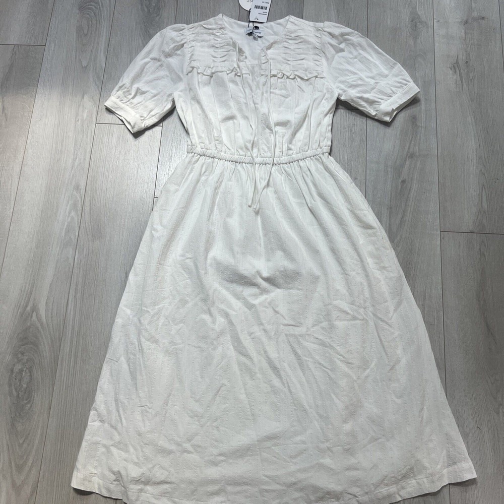 NWT Lost + Wander Wandering Free Maxi Dress Women's Size XS White - Picture 4 of 11